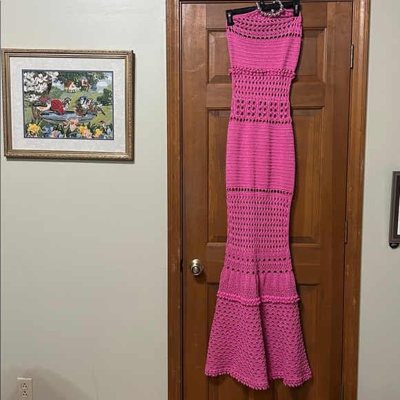 Retrofete Mesa Dress in Paradise Pink XS - Picture 7 of 15